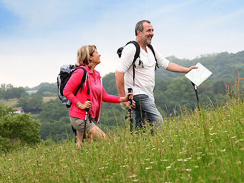 Wandern in herrlicher Natur